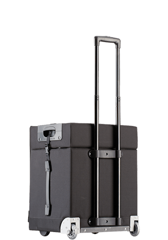  Pull Up Camera Case Avantgarde 43L - rearview with trolley handle