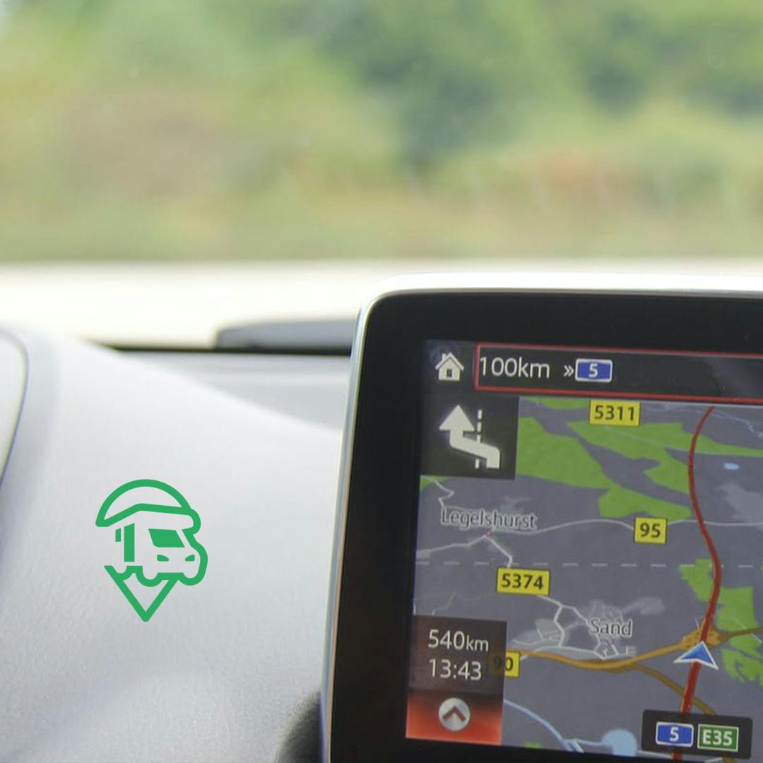 ② 9' XXL Camper, Truck Navigatie GPS met Campercontact Europa