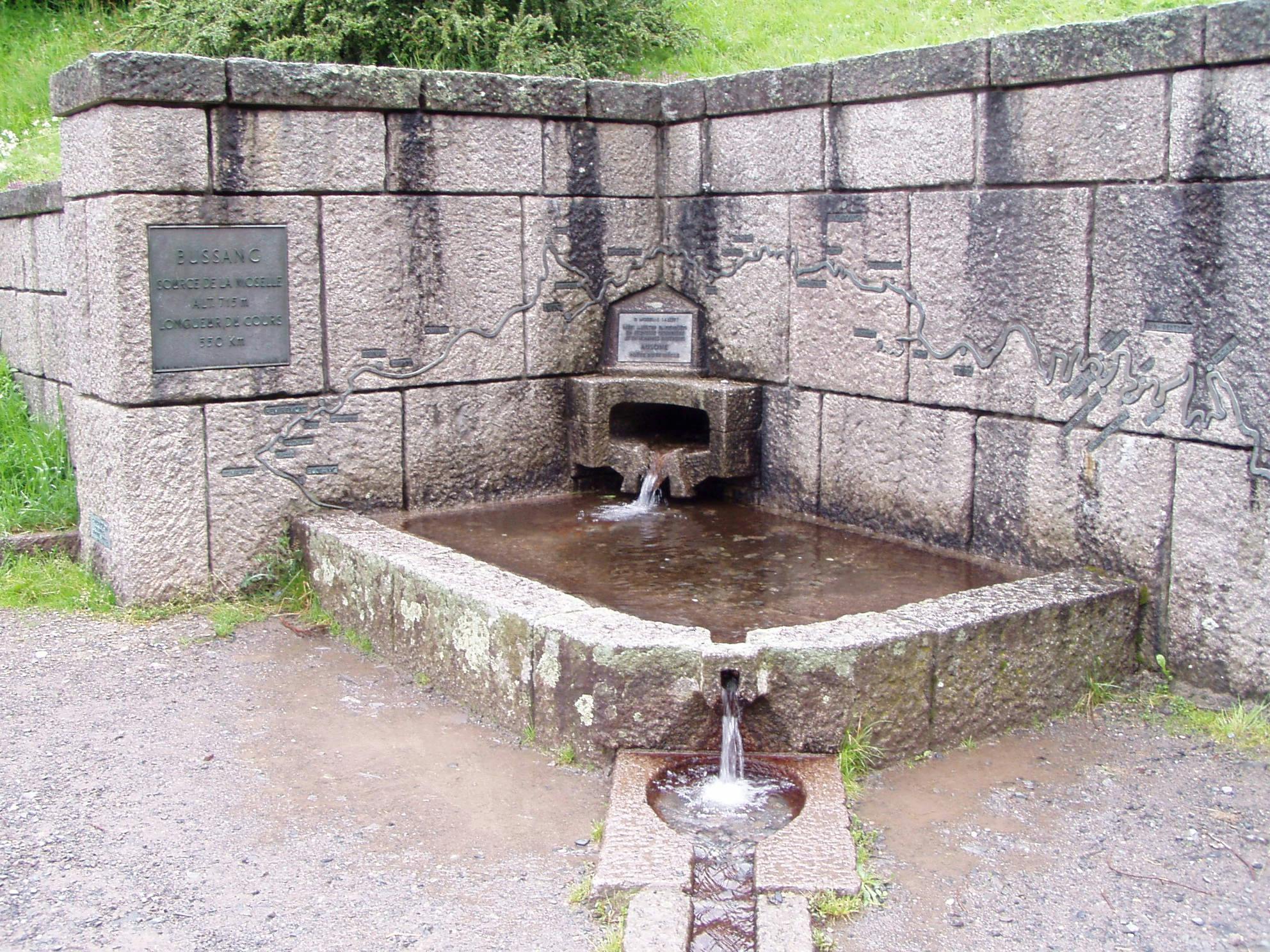 La source de la Moselle - Campercontact