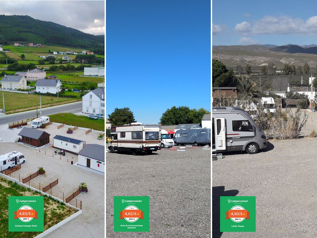Motorhome sites of the year 2021 - Spain