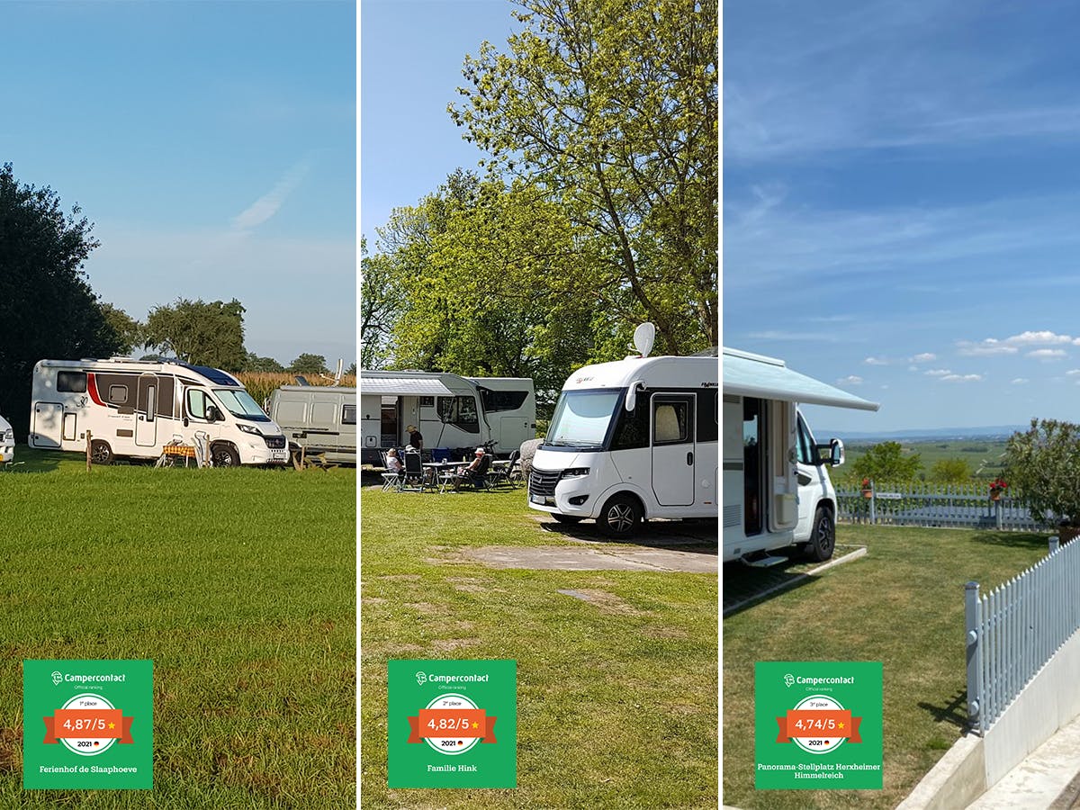Motorhome sites of the year 2021 - Germany