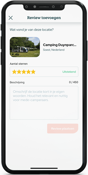 review toevoegen Campercontact