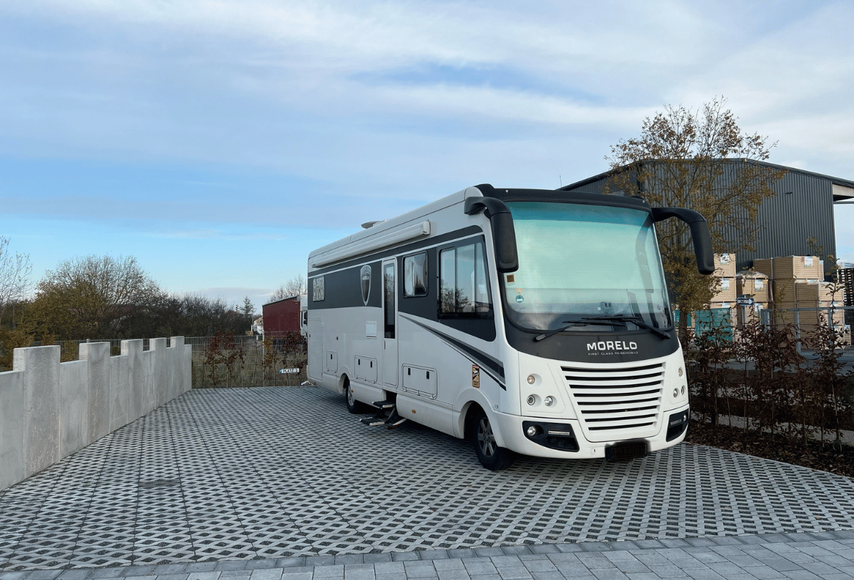 Amerikanischer Wohnmobil