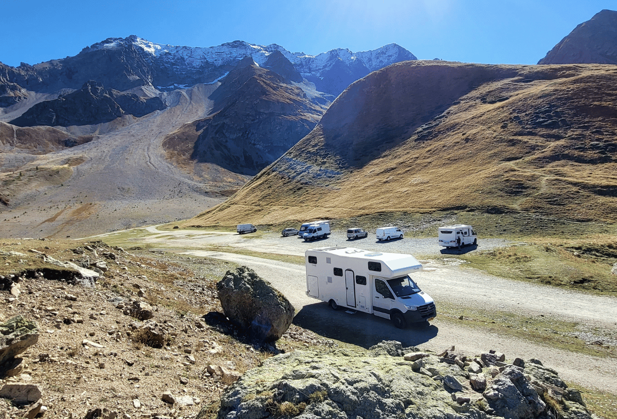 Amerikanischer Wohnmobil