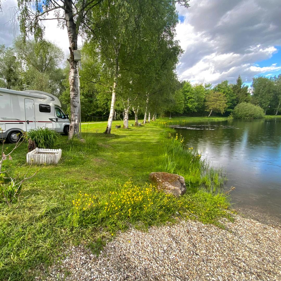 Overnight stop near Burgos MotorhomeFun