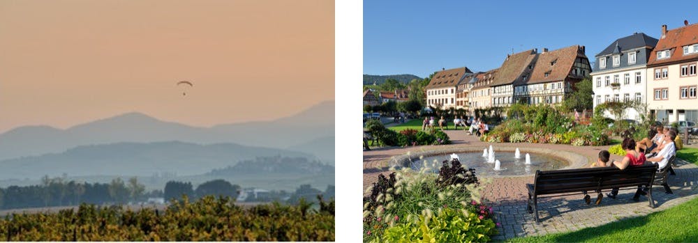 Voyage en camping-car France - La route des vins d’Alsace et le Jura verdoyant