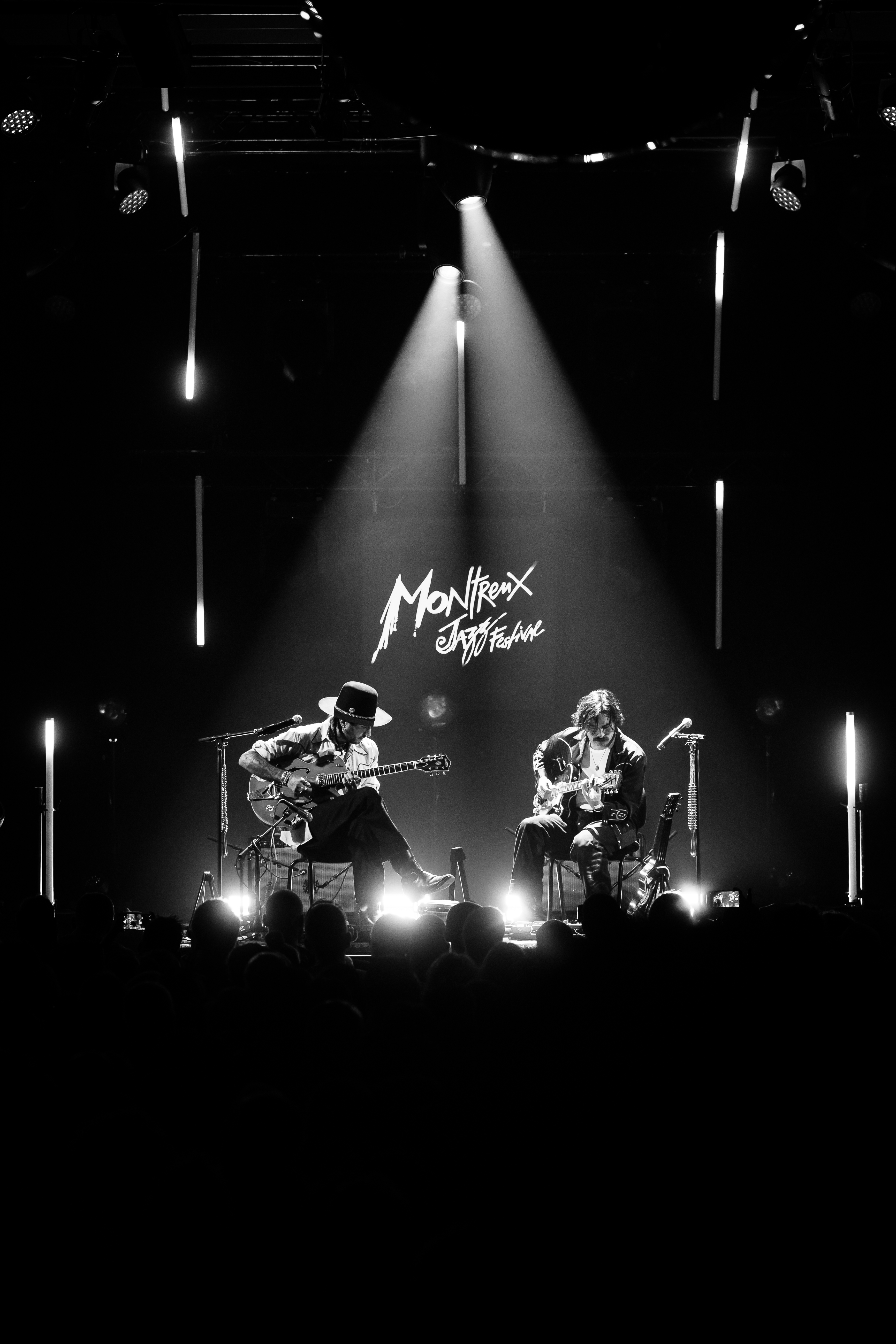 © FFJM Marc Ducrest  Foto Hermanos Guitérrez am Montreux Jazz Festival