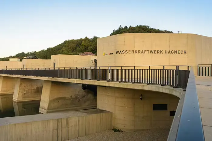 Wasserkraftwerk Hagneck