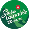 Swisstainable leading logo Schweiz Tourismus