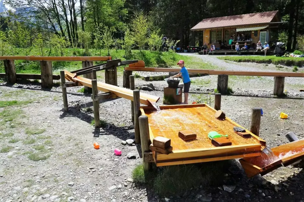 Wasserspielplatz Gwunderwasser Interlaken