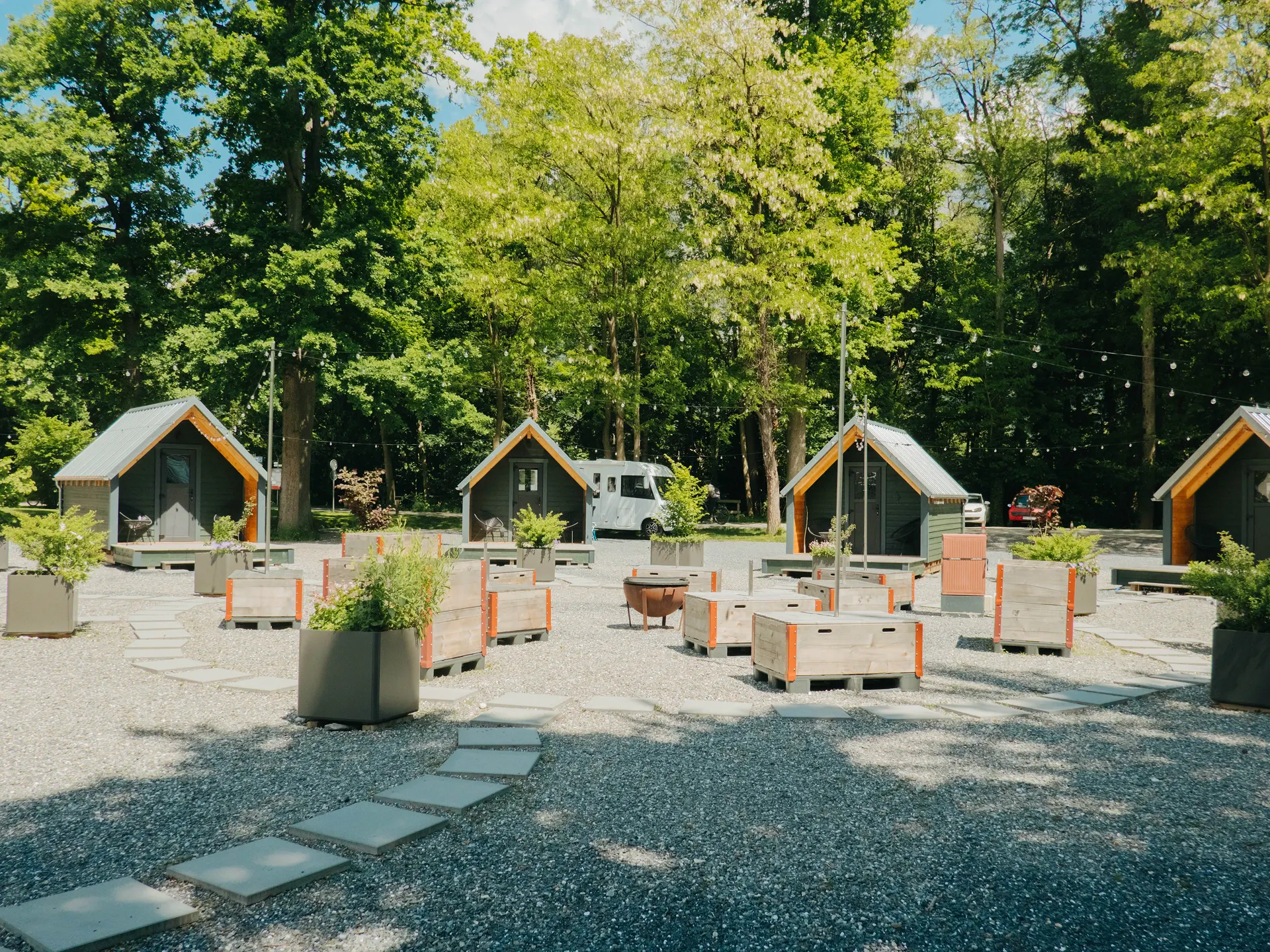 Tiny House Alphütten Camping Bad Ragaz