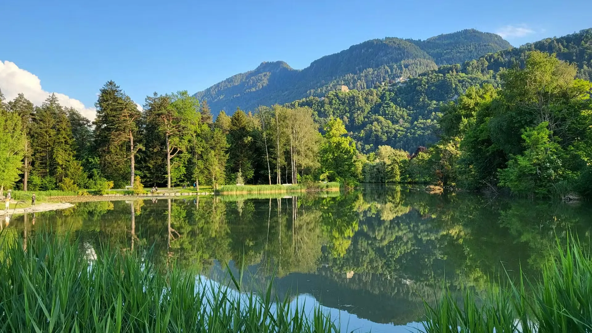 Giessensee in Bad Ragaz