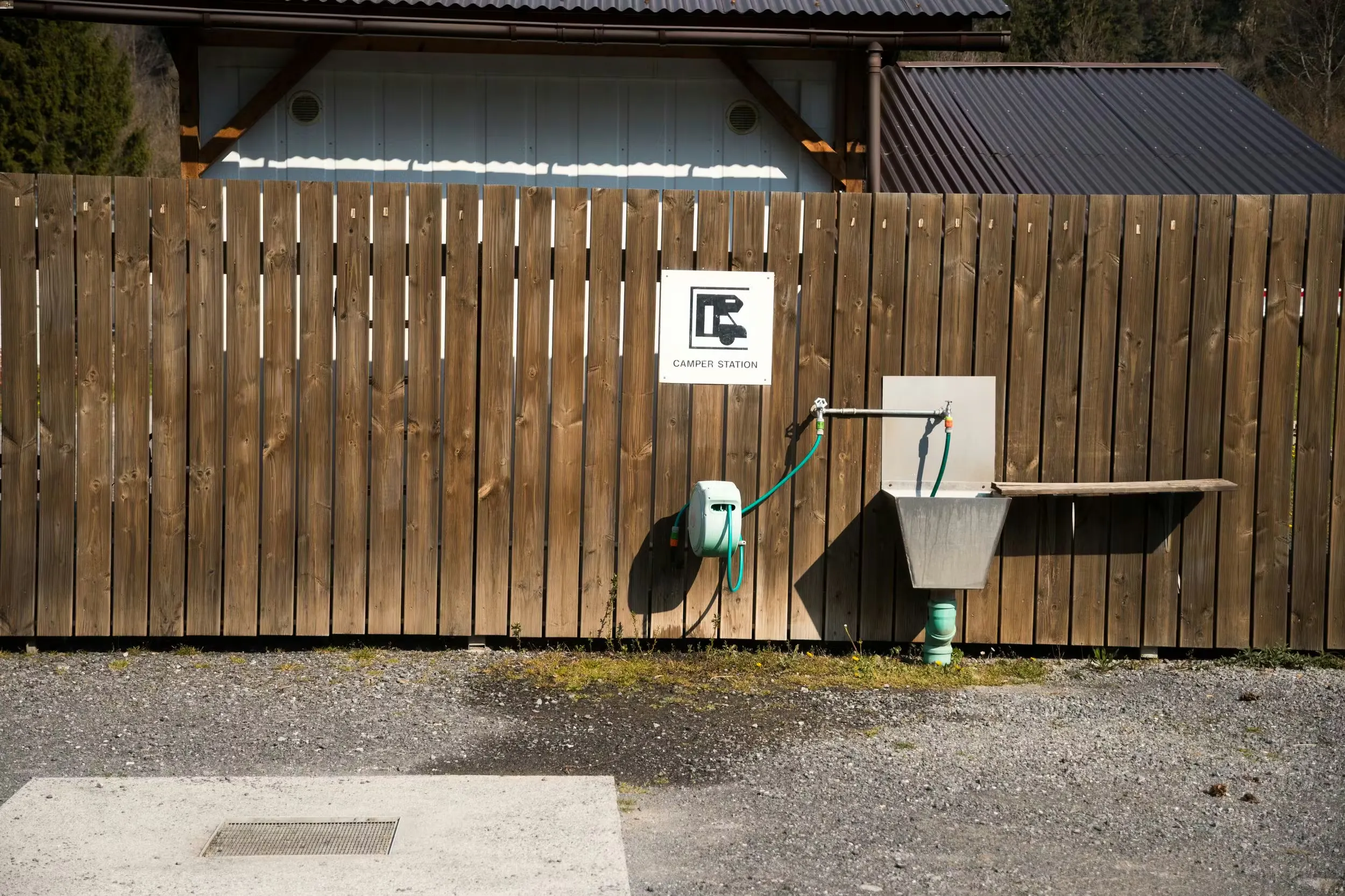 Entleer-Station für Grauwasser