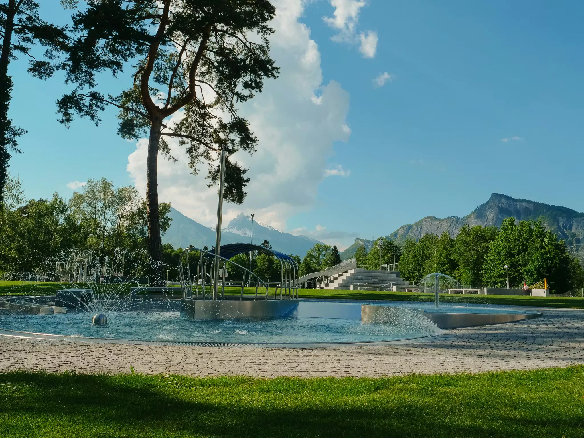 Freibad in Bad Ragaz