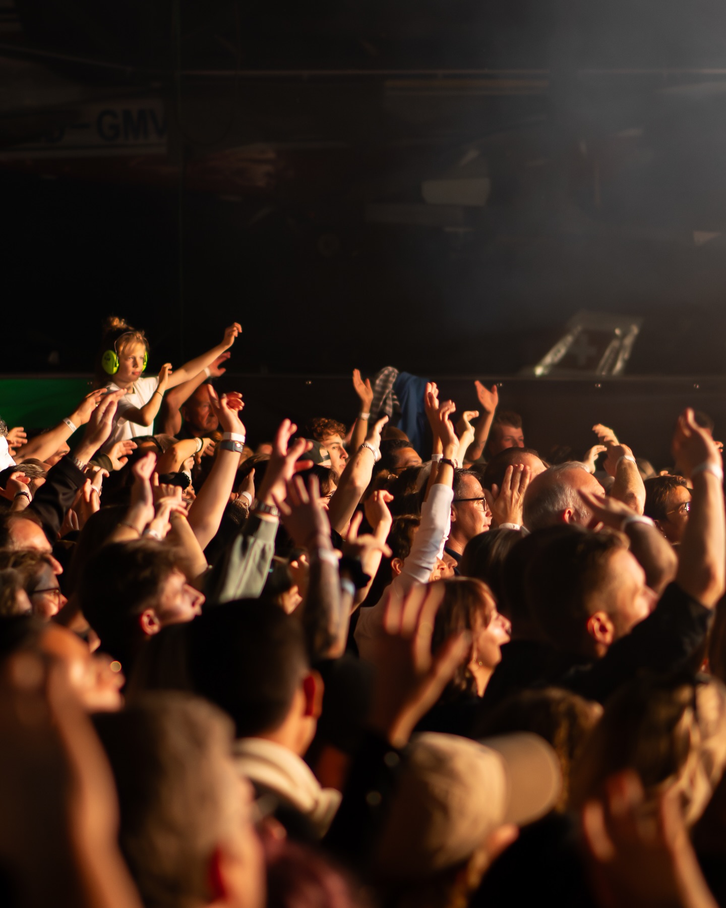 Publikum des Airport Festival Bad Ragaz