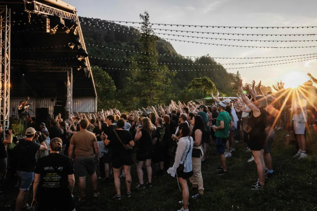 Quellrock Open Air Publikum