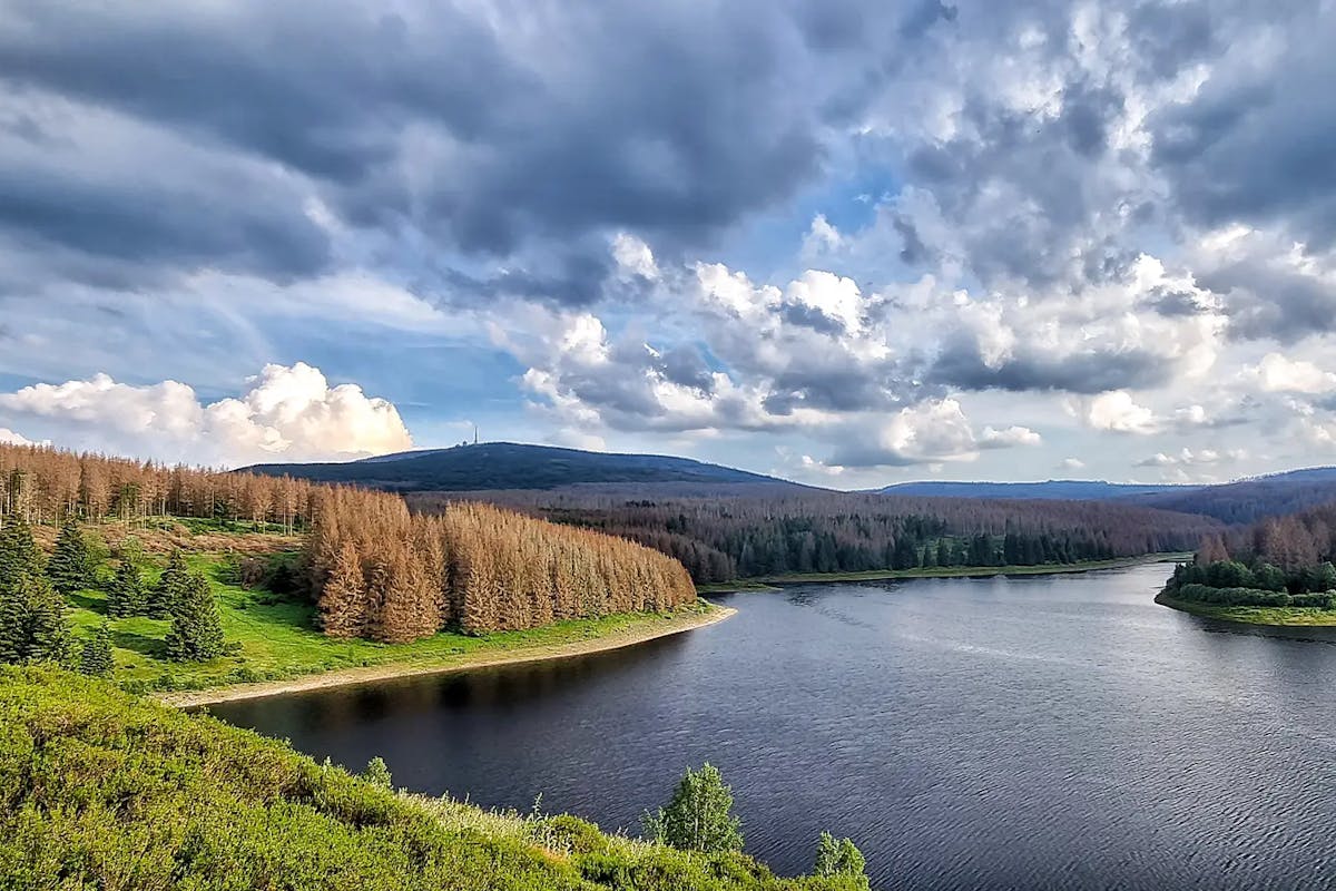 Umrundung Eckertalsperre