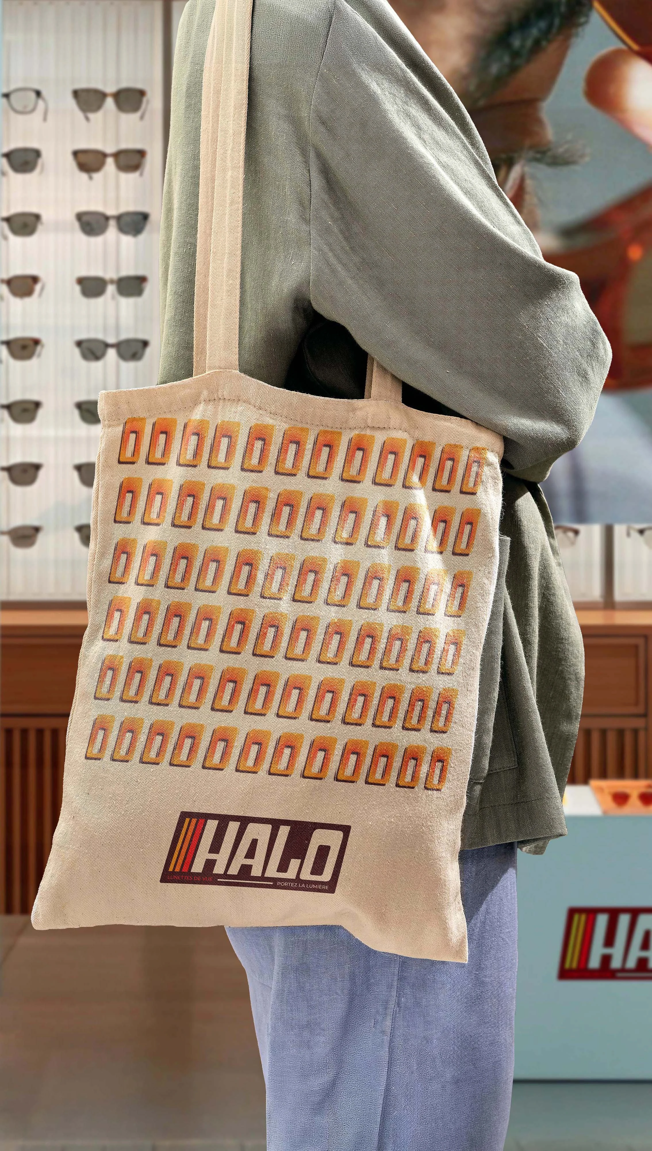 tote bag halo