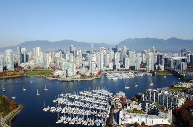 Vancouver Canada downtown skyline cityscape British Columbia 