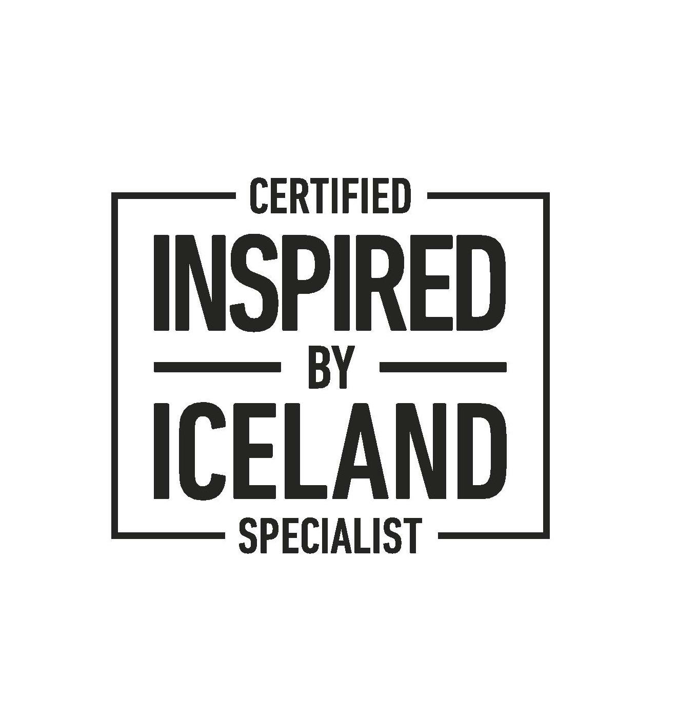 Certified Inspired by Iceland Specialist