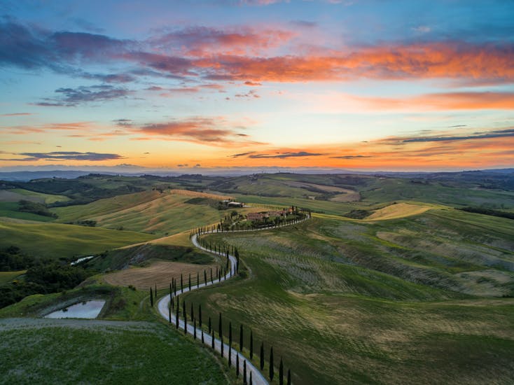 Val d'Orcia Tuscany Italy