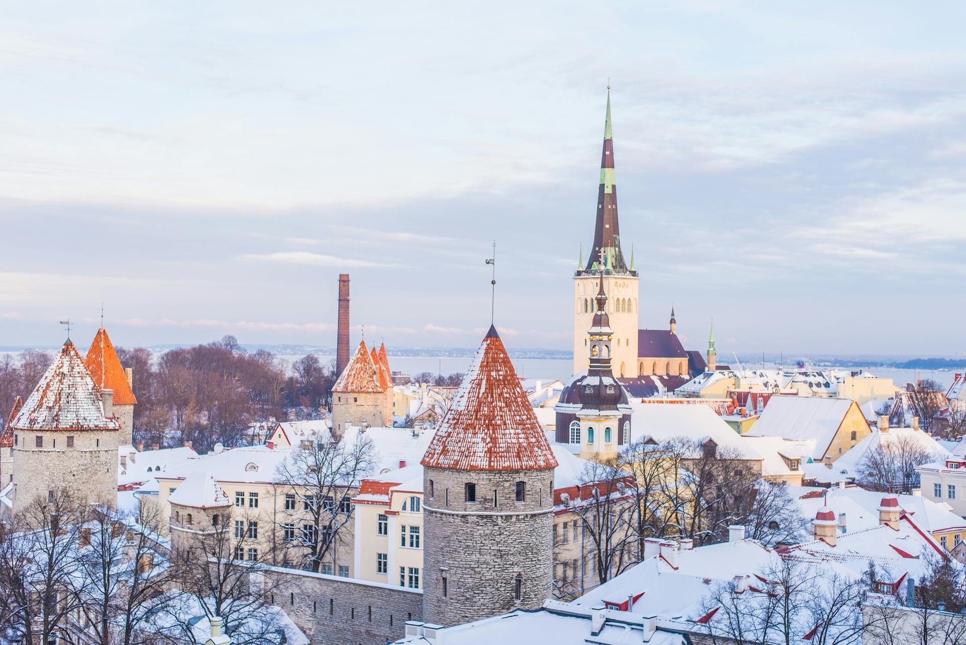 Estonia Tallinn cityscape