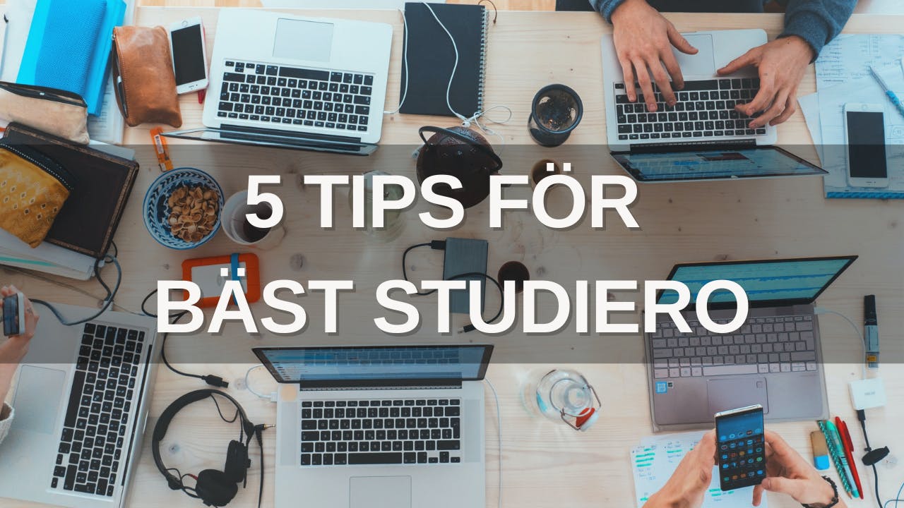 5 tips för bäst studiero