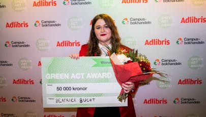 Beatrice Bucht, vinnare av Green Act Award 2023