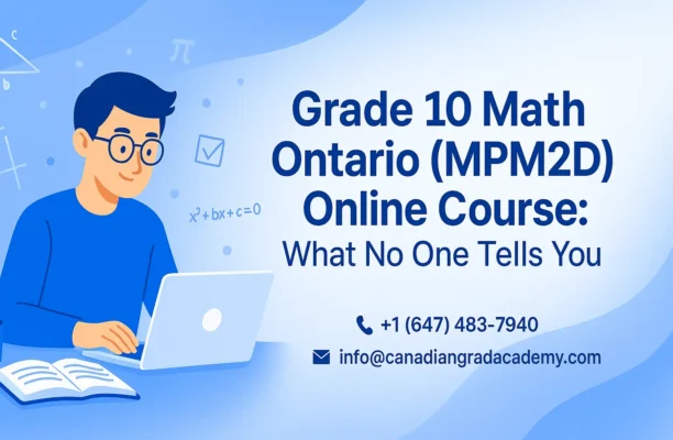 Grade 10 Math Ontario (MPM2D) Online: What You Should Know ...