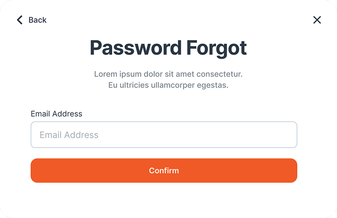 Password Forgot