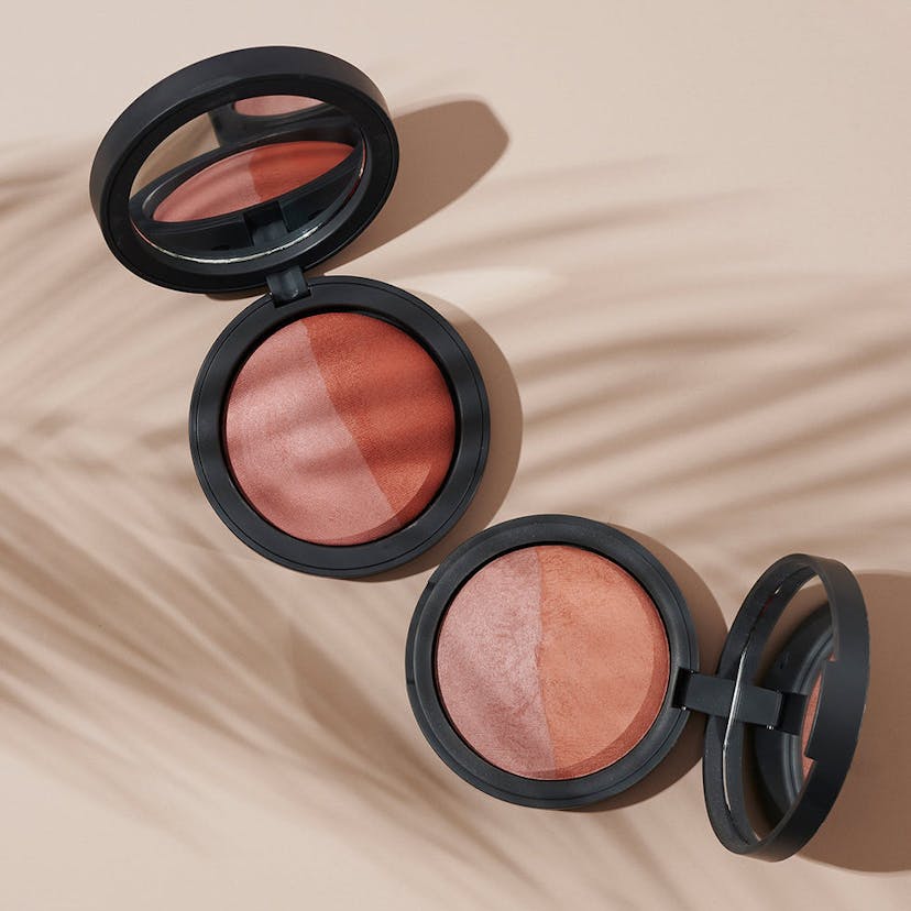INIKA Organic Baked Blush Duo Compacts available at Cow & Coconut
