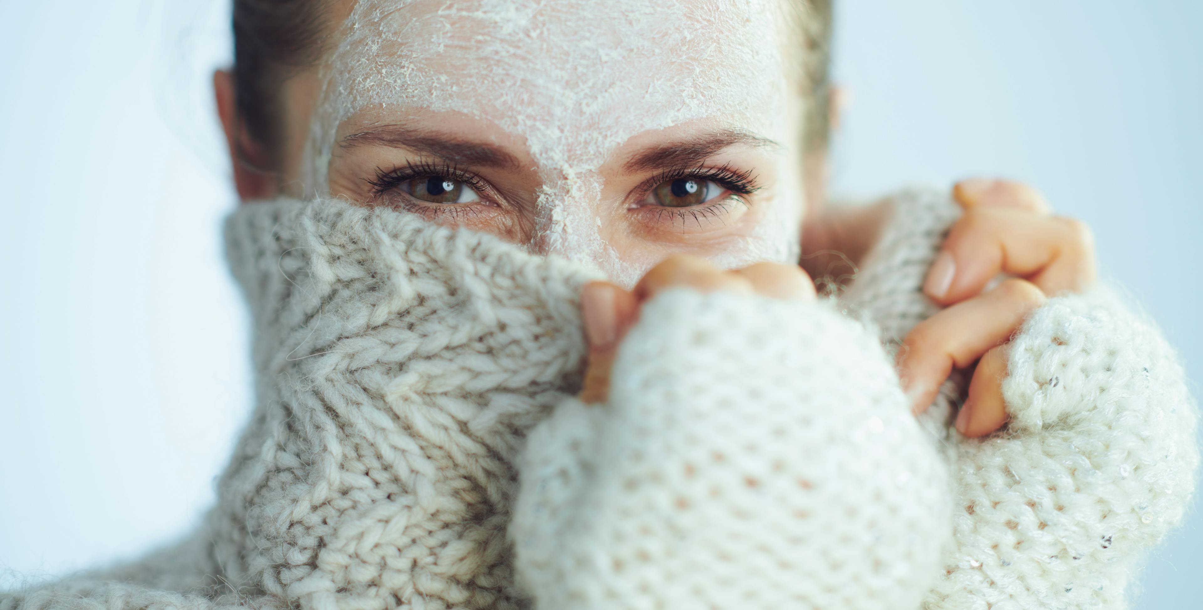 Luscious moisturiser for the face to protect winter skin