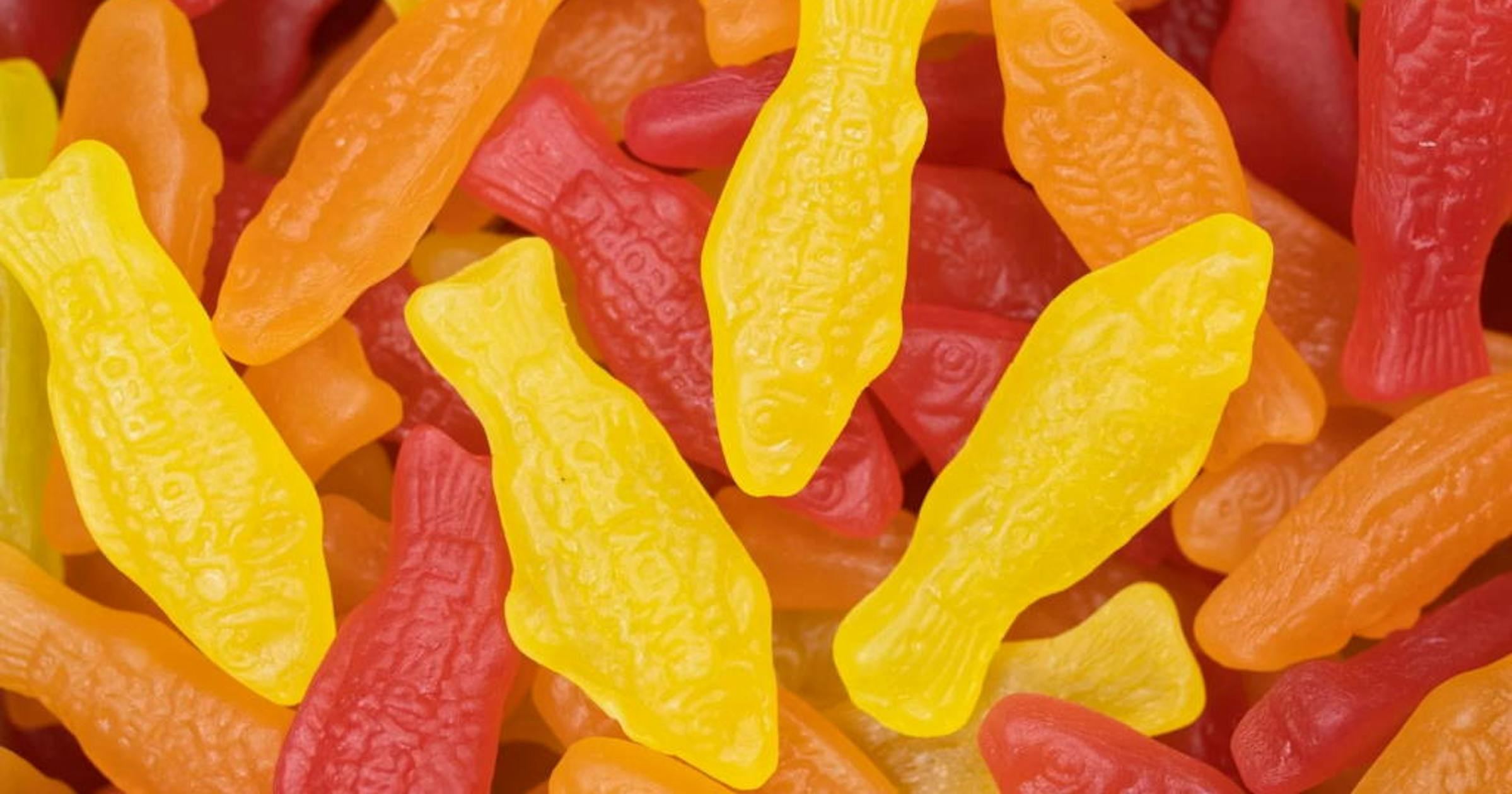Mr Fancy Candy - Swedish Fish Tails 2 Flavors in 1 Soft & Chewy