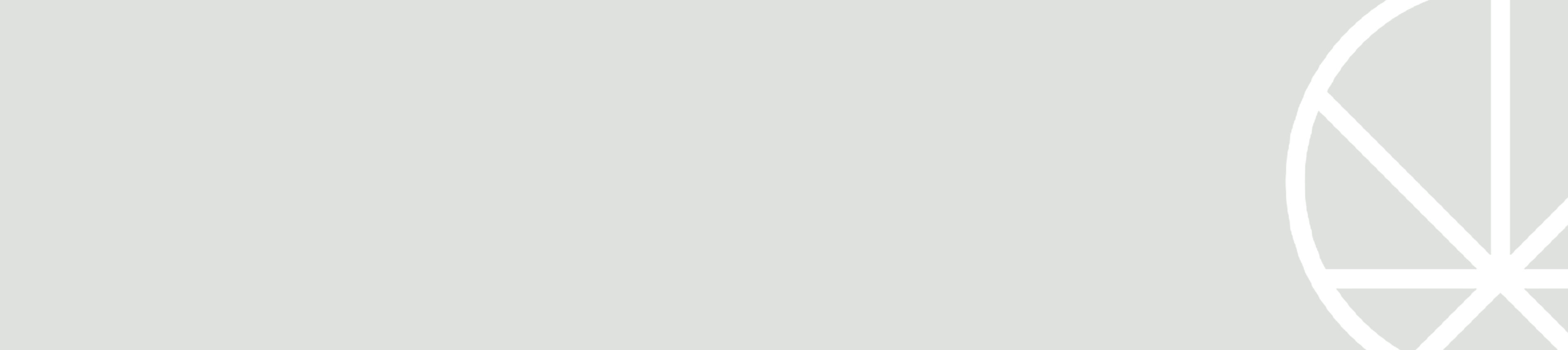 Light gray background with the partial Cannavine logo on the right side — a clean, white, circular mark resembling a segmented wheel. Minimal and modern, representing the Cannavine brand.
