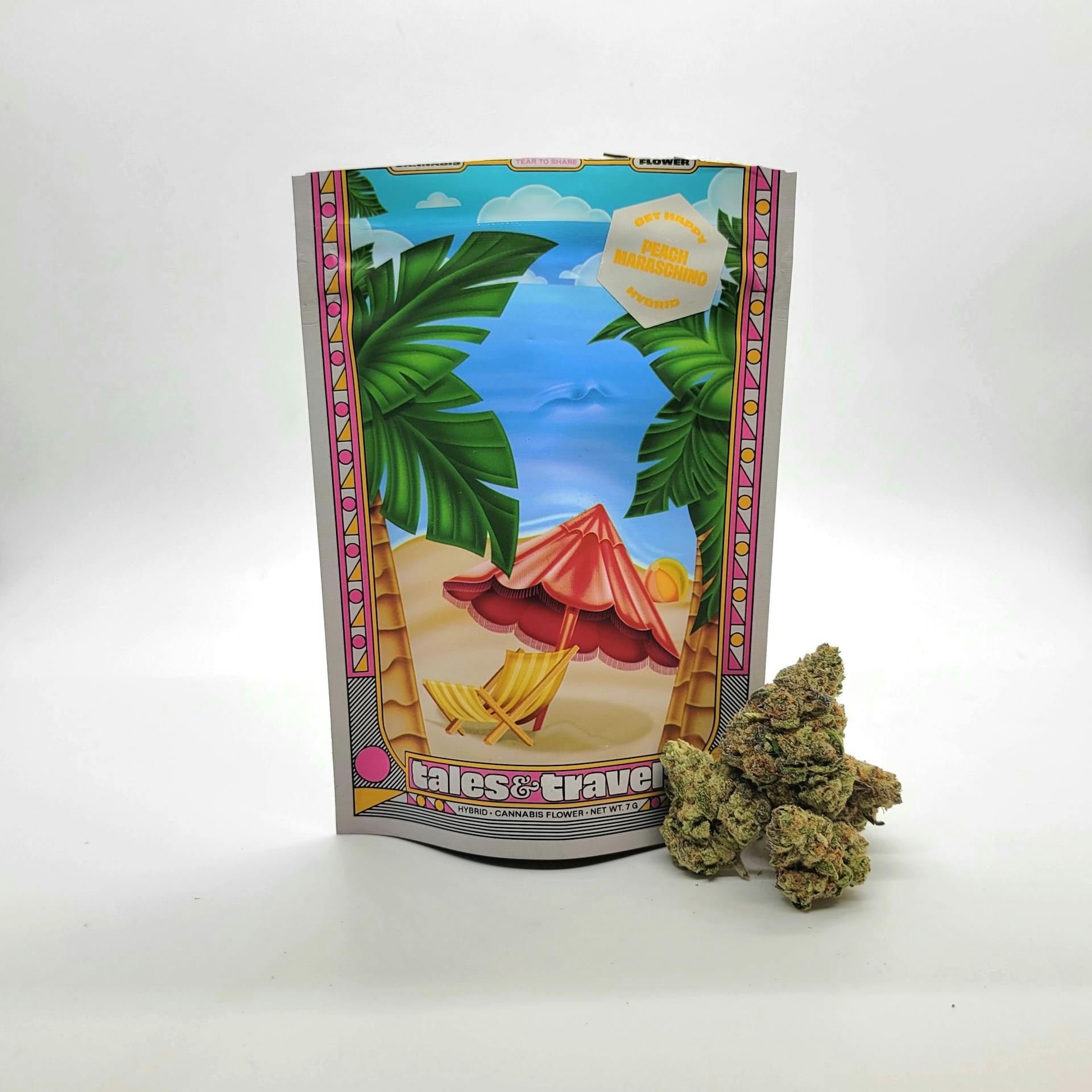 Peach Maraschino strain by Tales & Travels