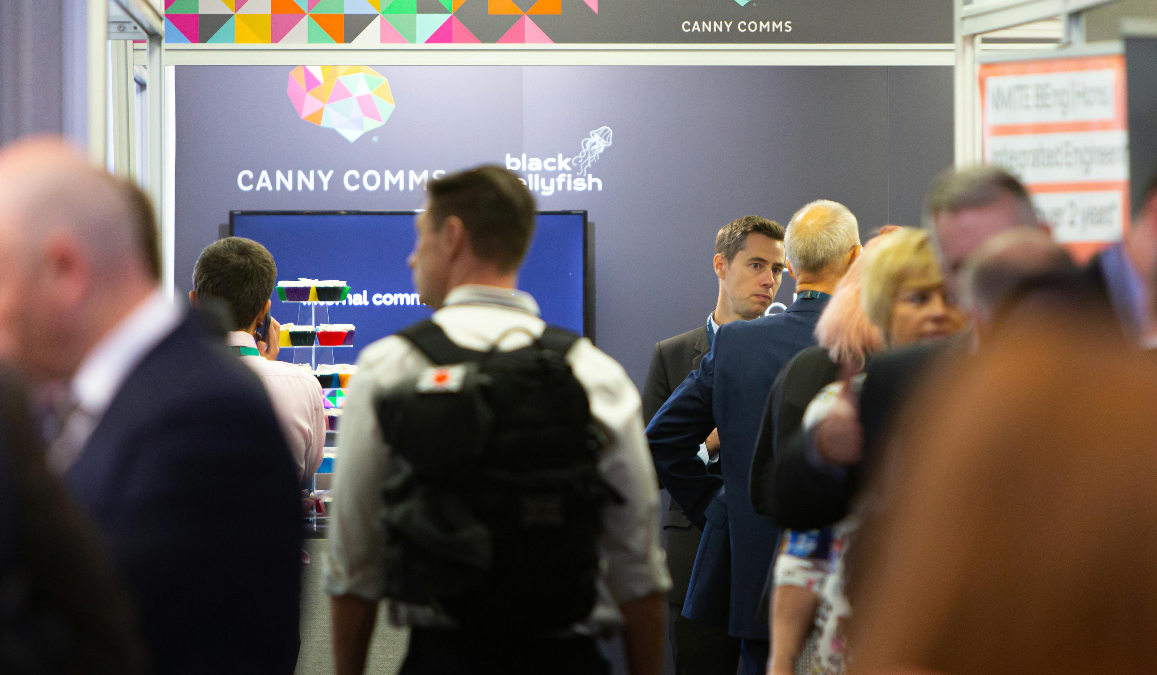 Canny Comms at an event.