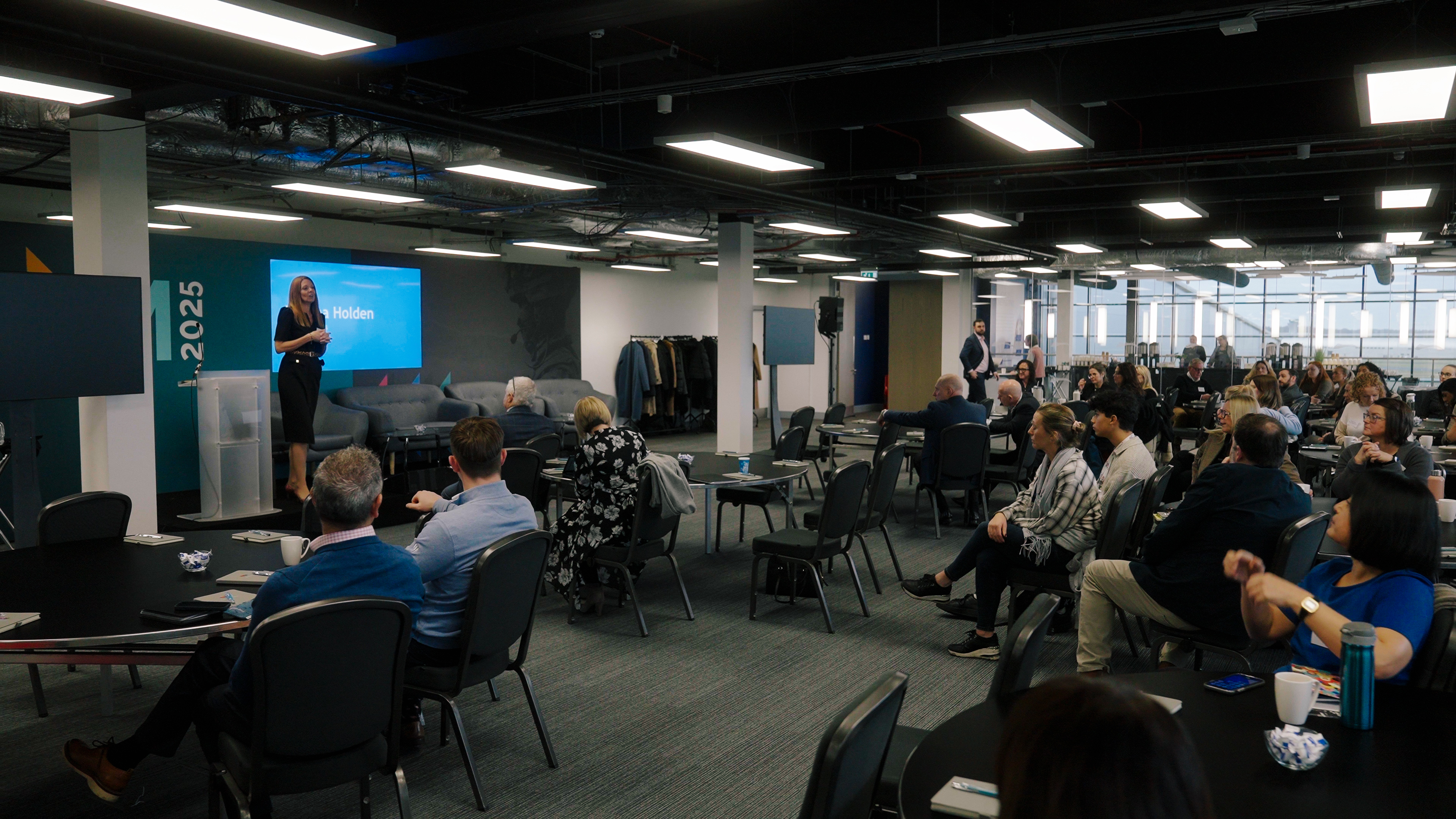 Photo of those in the room