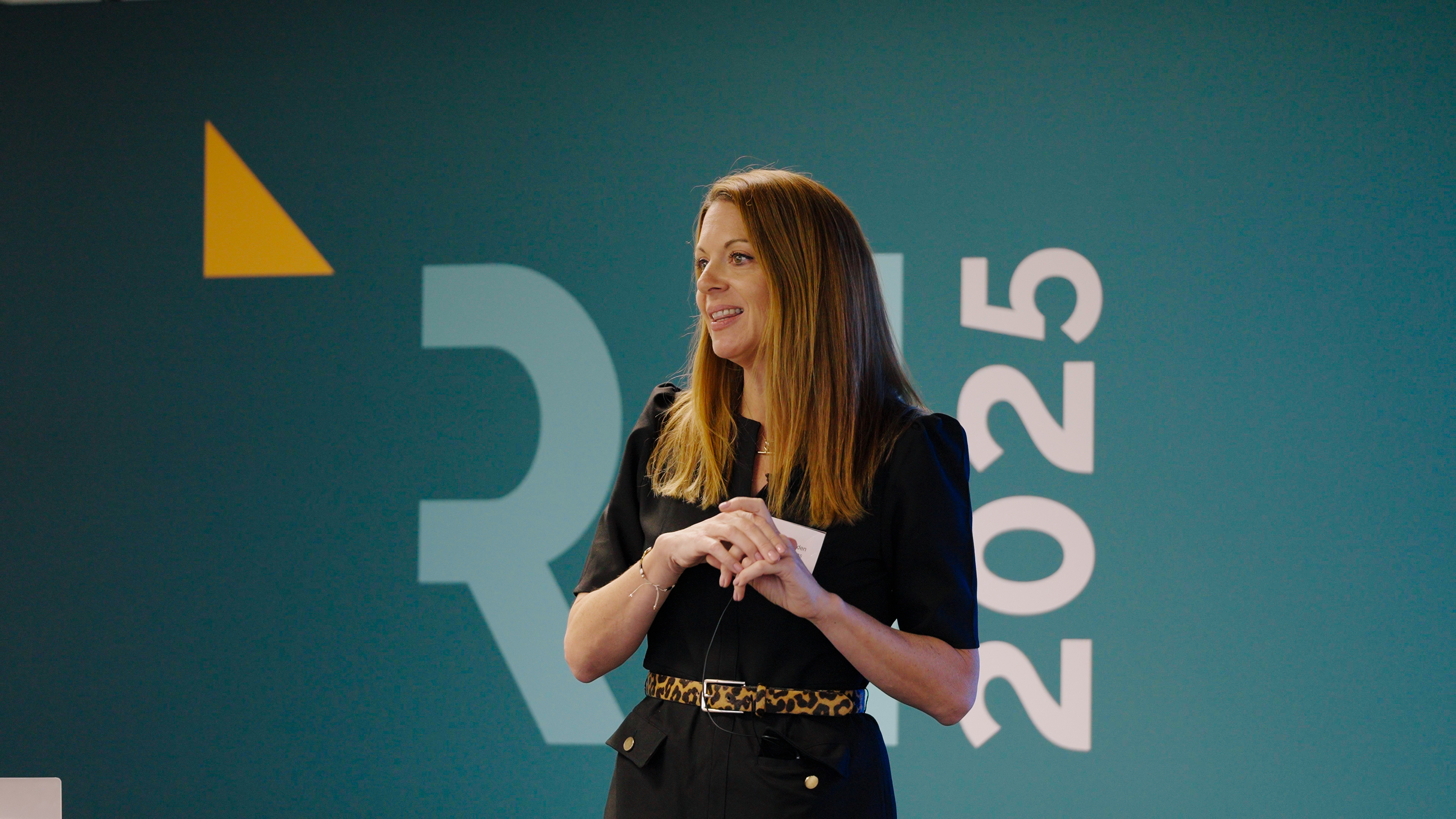 Helena welcoming everyone