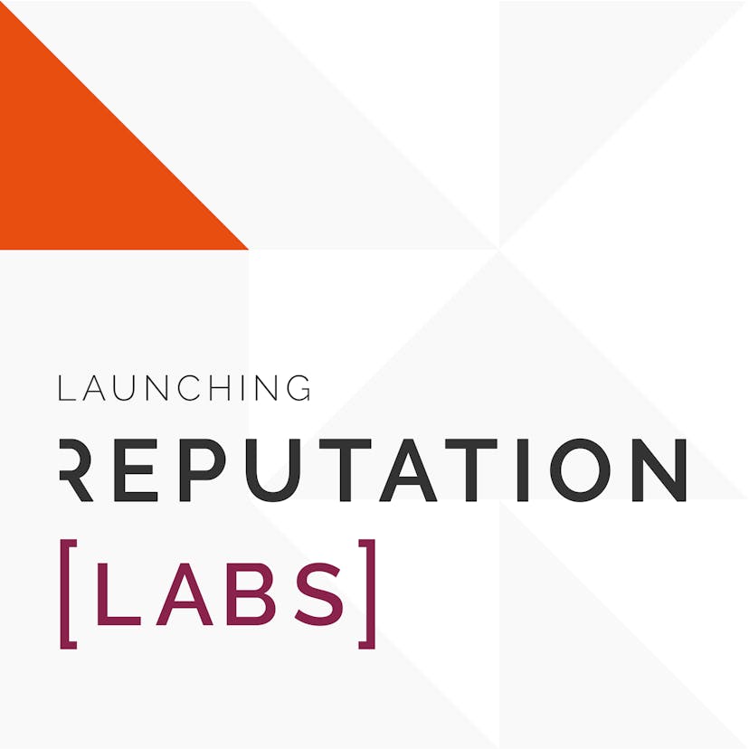 Reputation Labs Launch Graphic