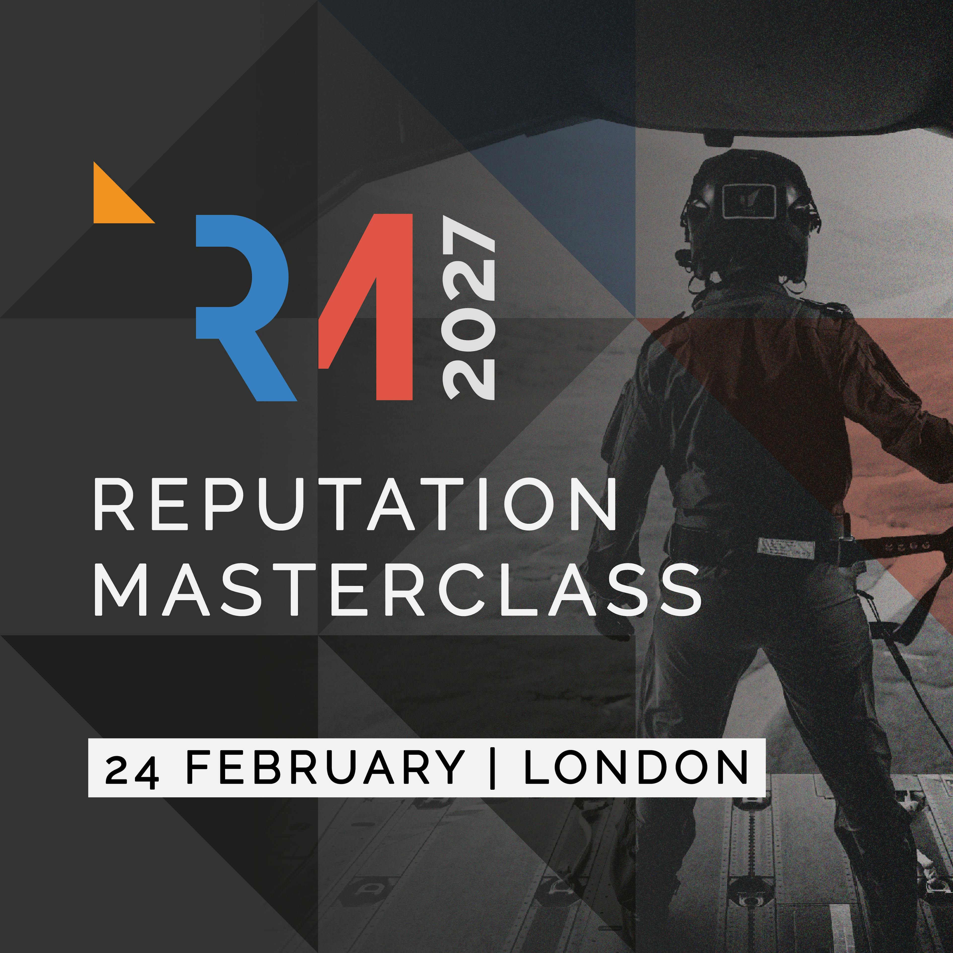 Reputation Masterclass 24 Feb 2026 London
