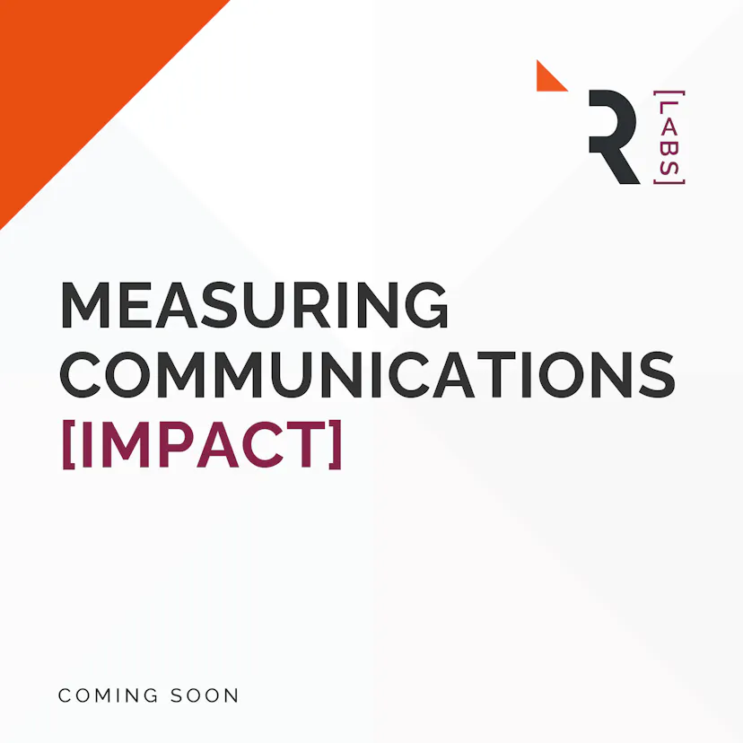 Graphic to show measuring impact Lab title - date for 2026 coming soon 