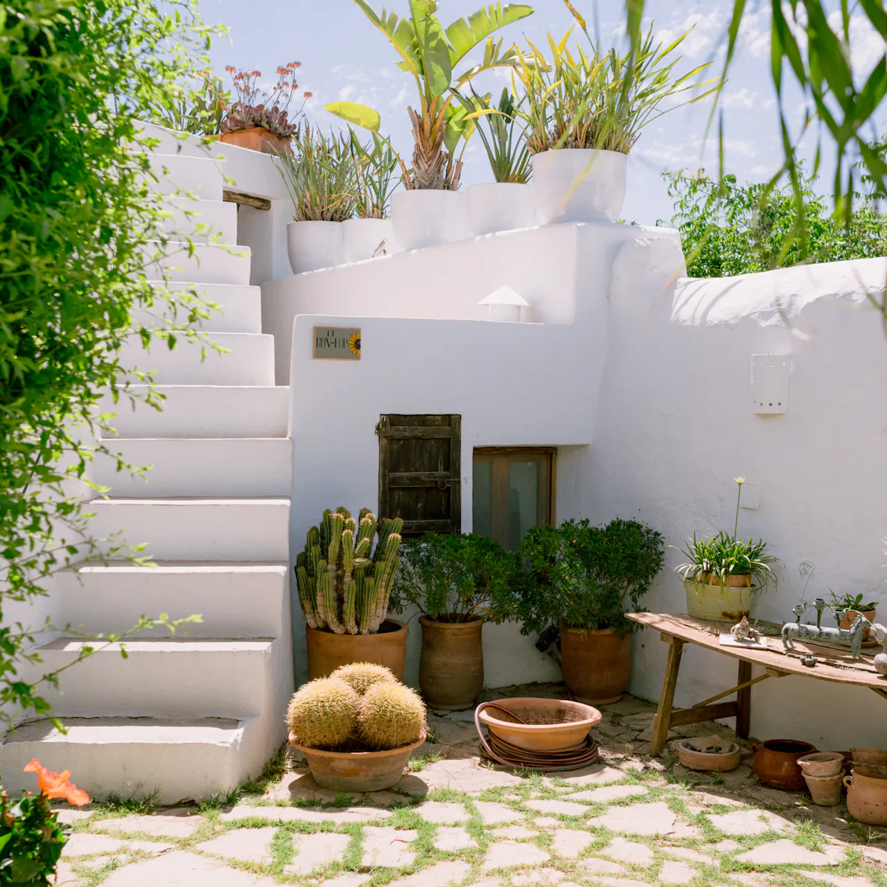 Boutique hotel in Ibiza countryside located in the historic Balafia town in San Lorenzo