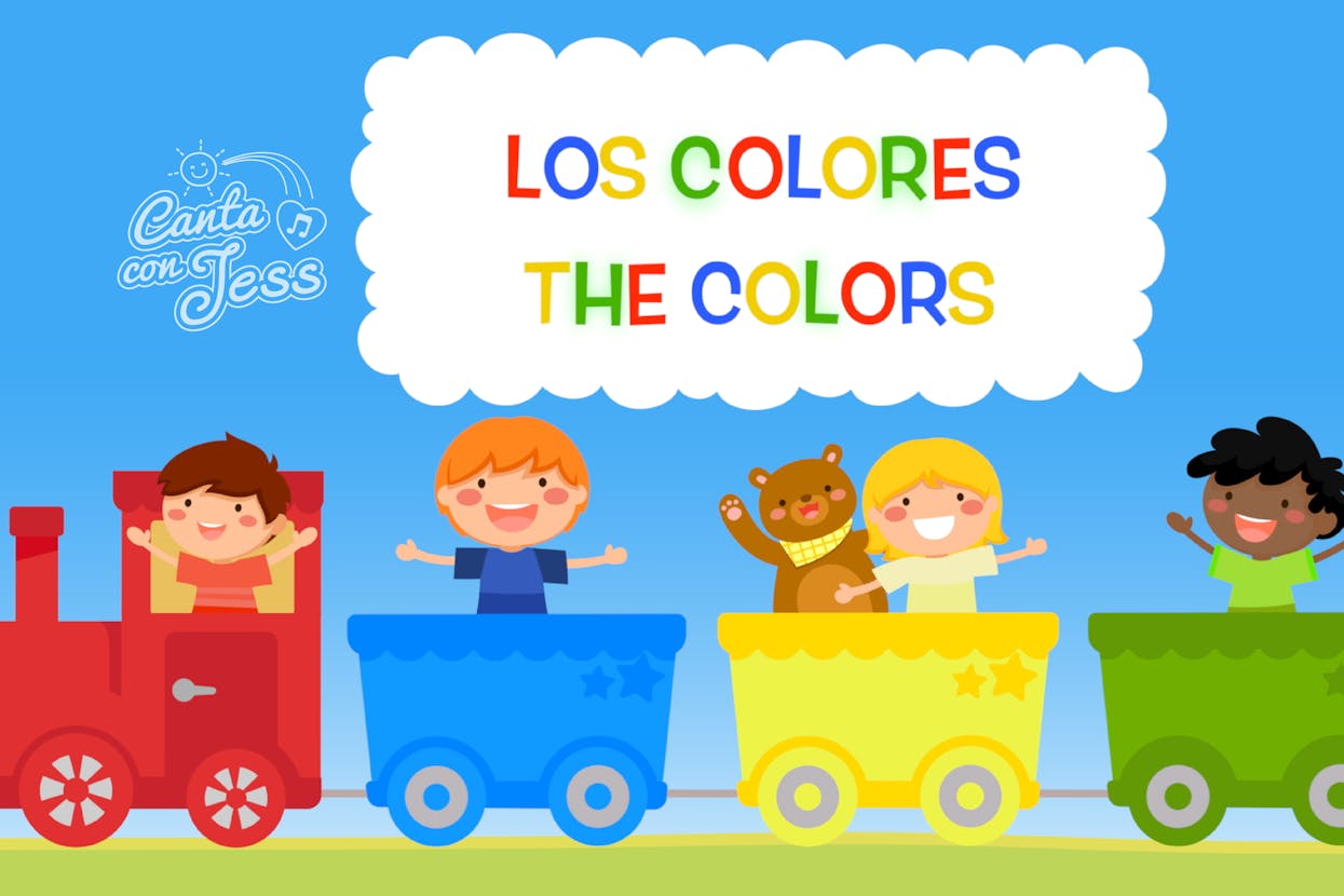 Primary Colors in Spanish for Kids - Los Colores