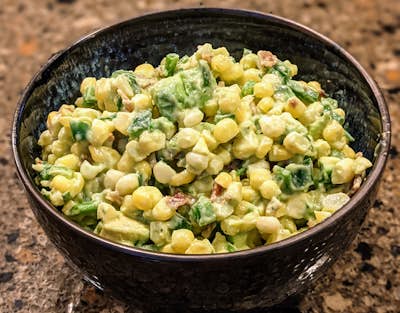 Creamy Avocado Corn Salad