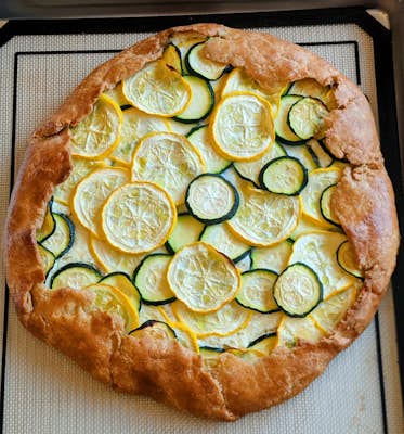 Squash & Ricotta Galette