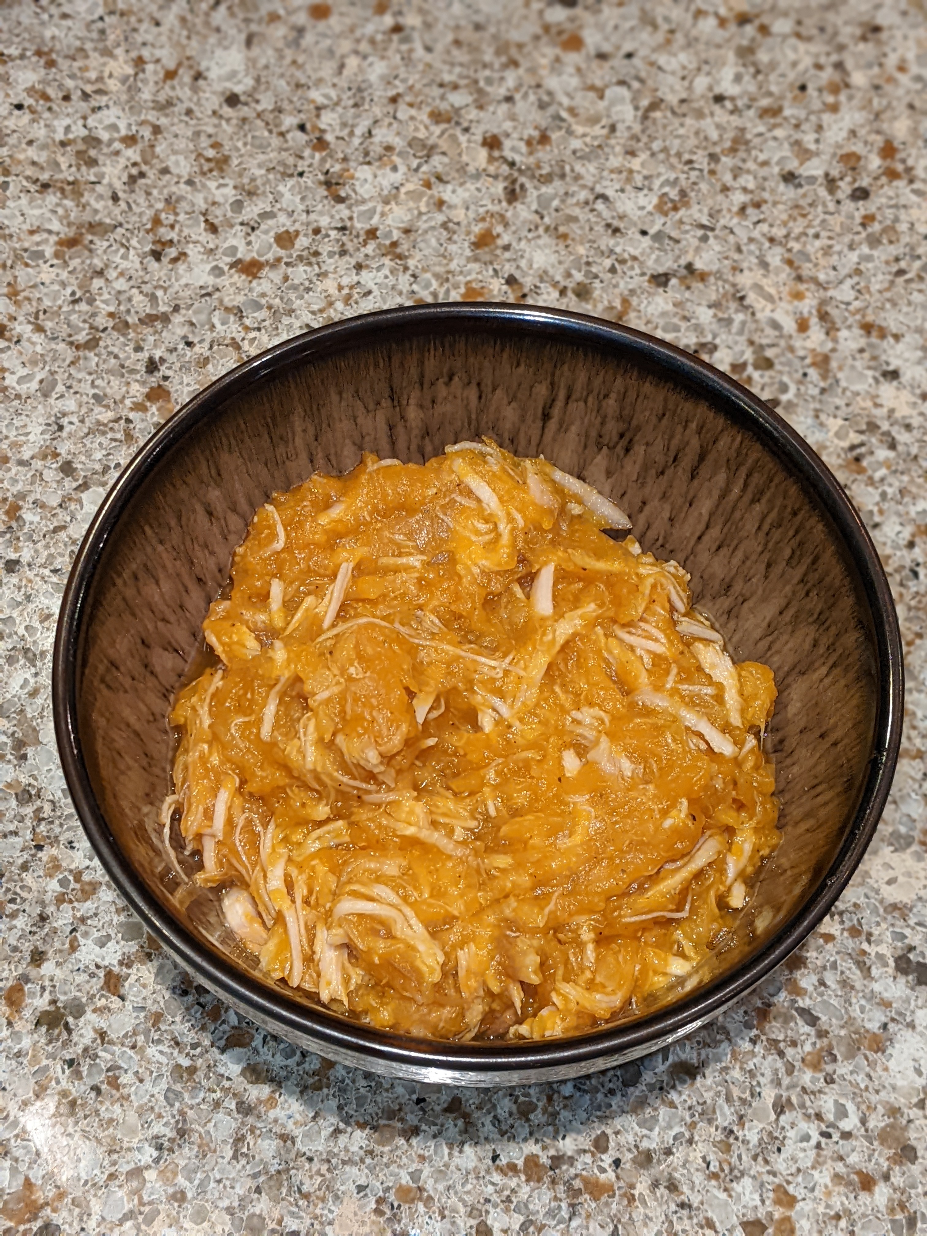 Slow Cooked Pork w/ Smashed Sweet Potatoes