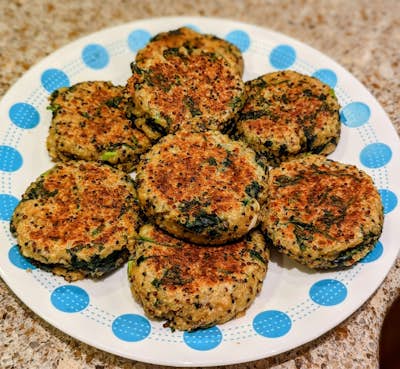 Quinoa & Spinach Patties