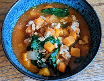 Moroccan Turkey Soup