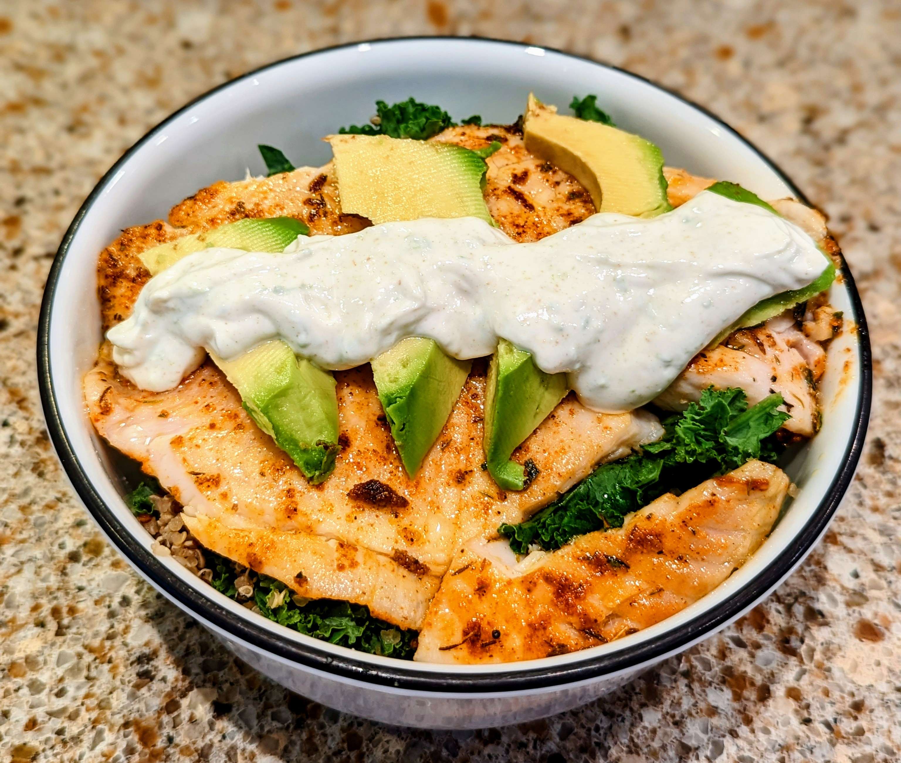 Baja Fish Taco Bowls