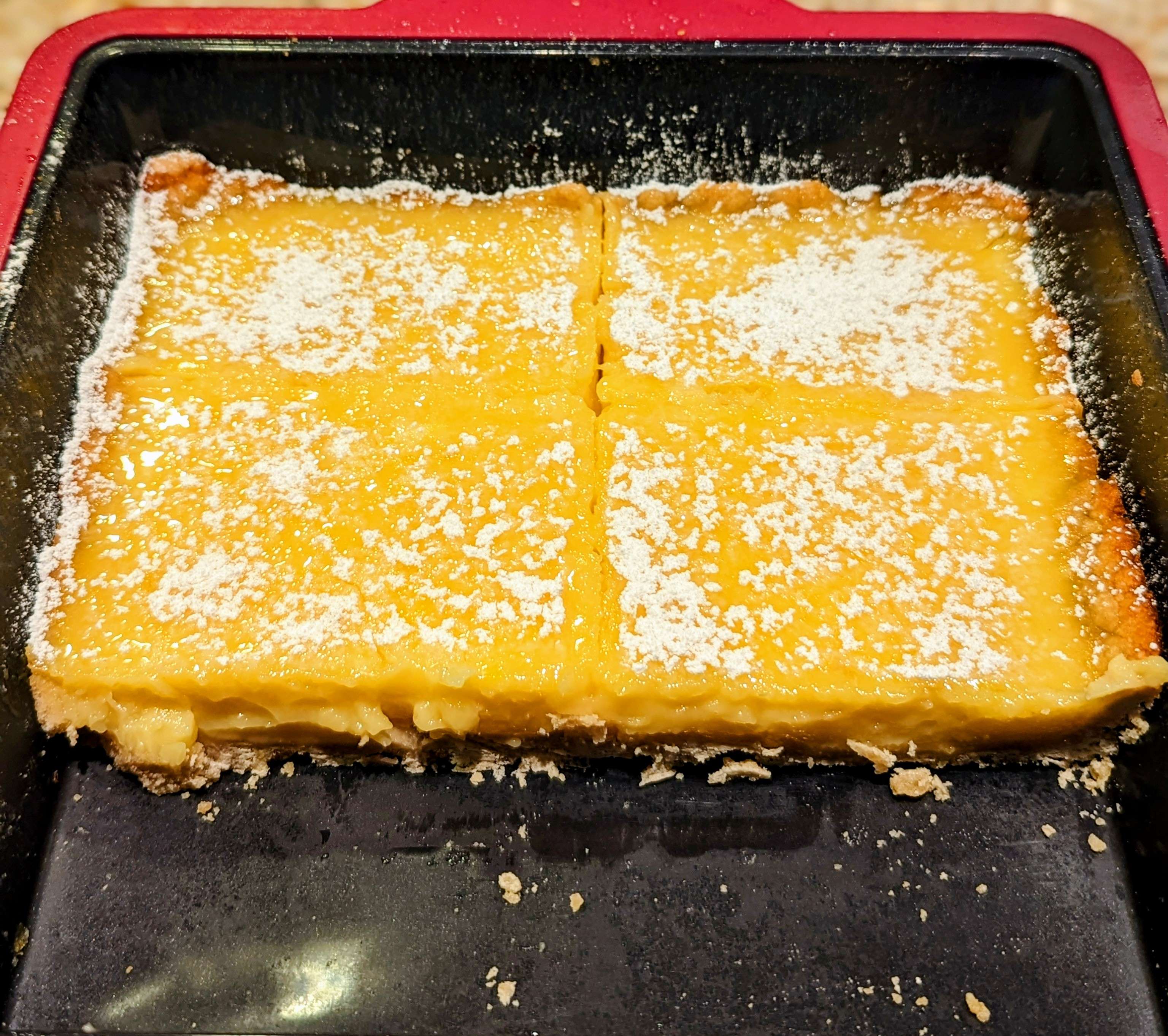 Healthy Lemon Bars